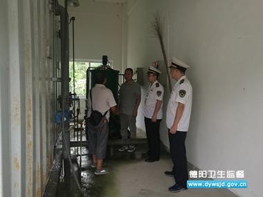 加强汛期饮用水卫生监督,确保群众饮水安全